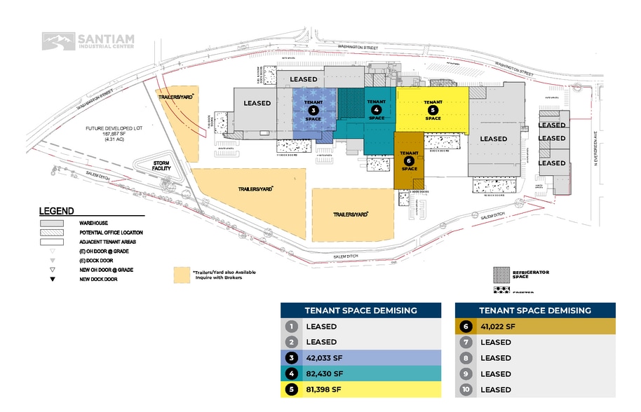 930 W Washington St, Stayton, OR à louer - Plan de site – Image 3 sur 13