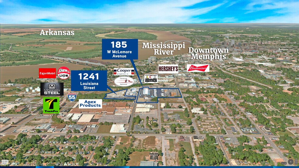 185 W McLemore Ave, Memphis, TN à louer - Photo de l’immeuble – Image 2 sur 10