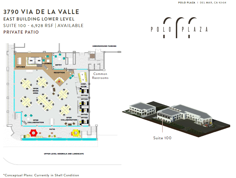 3702 Via de la Valle, Del Mar, CA à louer Plan d’étage– Image 1 sur 1