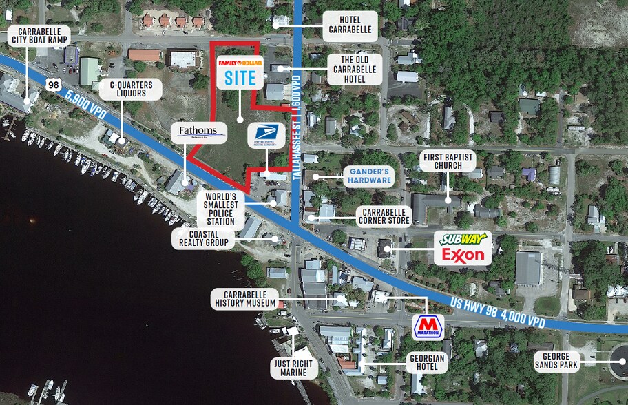 204 Highway 98, Carrabelle, FL à vendre - Photo de l’immeuble – Image 2 sur 4