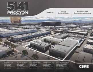 Plus de détails pour 5141 Procyon St, Las Vegas, NV - Industriel/Logistique à louer