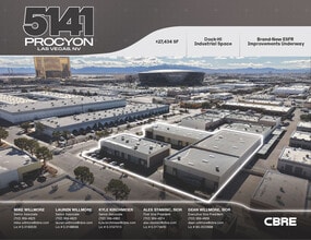 5141 Procyon St, Las Vegas, NV - Vue aérienne vue de carte - Image1