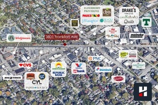 Plus de détails pour 3801 Frankfort Ave, Louisville, KY - Local commercial à vendre