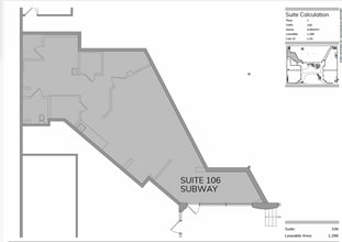 11819 Wilshire Blvd, Los Angeles, CA à louer Plan d’étage– Image 1 sur 1