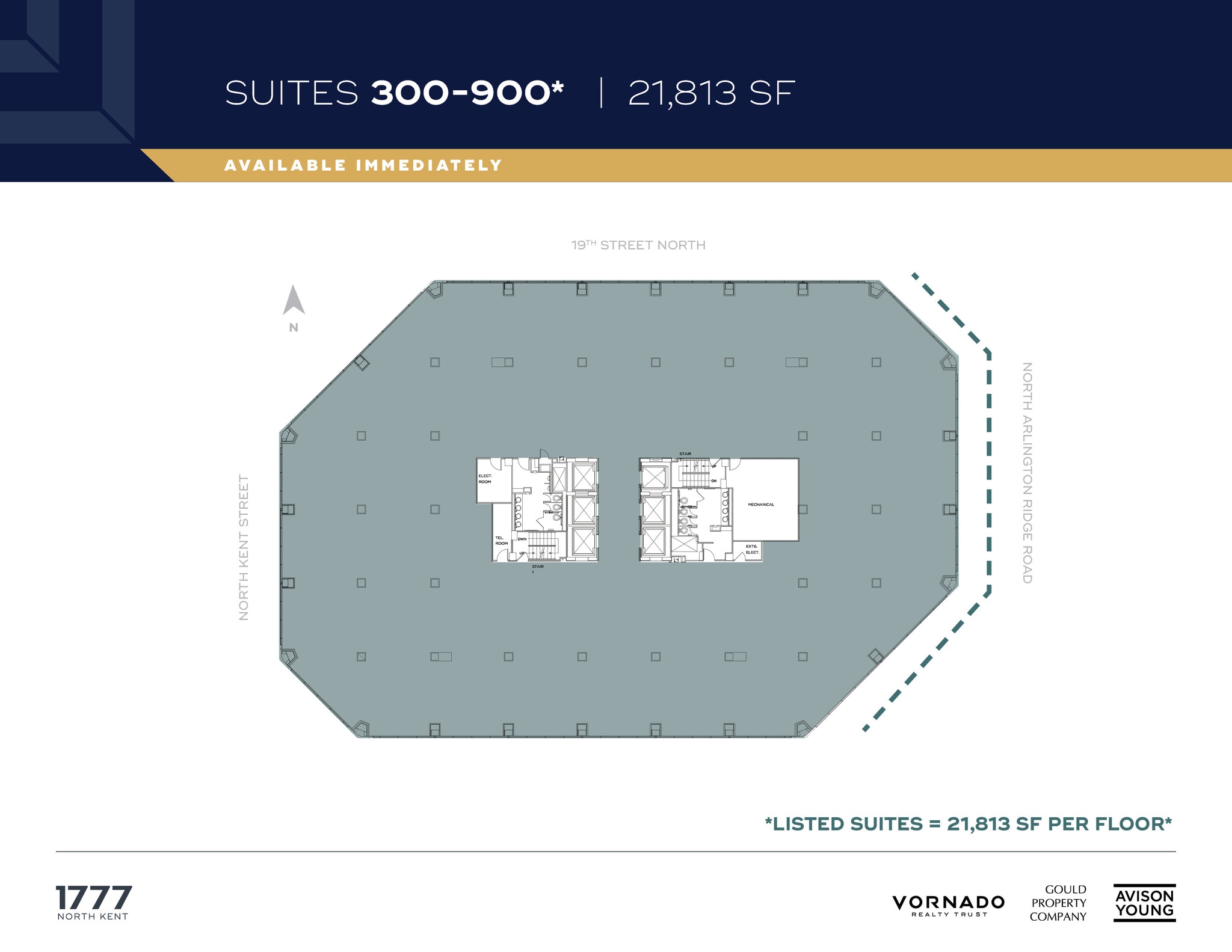 1777 N Kent St, Arlington, VA à louer Plan d’étage– Image 1 sur 1