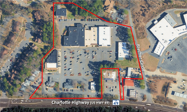 4076-4100 Charlotte Hwy, Lake Wylie, SC - Vue aérienne  vue de carte