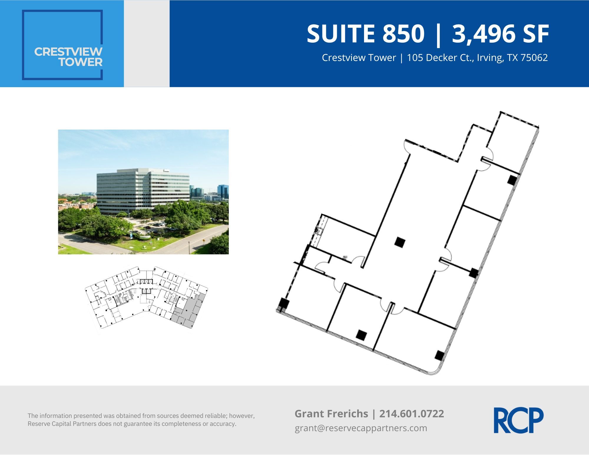 105 Decker Ct, Irving, TX à louer Plan d’étage– Image 1 sur 1
