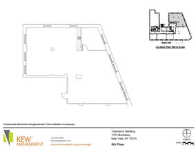 1123 Broadway, New York, NY à louer Plan d’étage– Image 1 sur 4