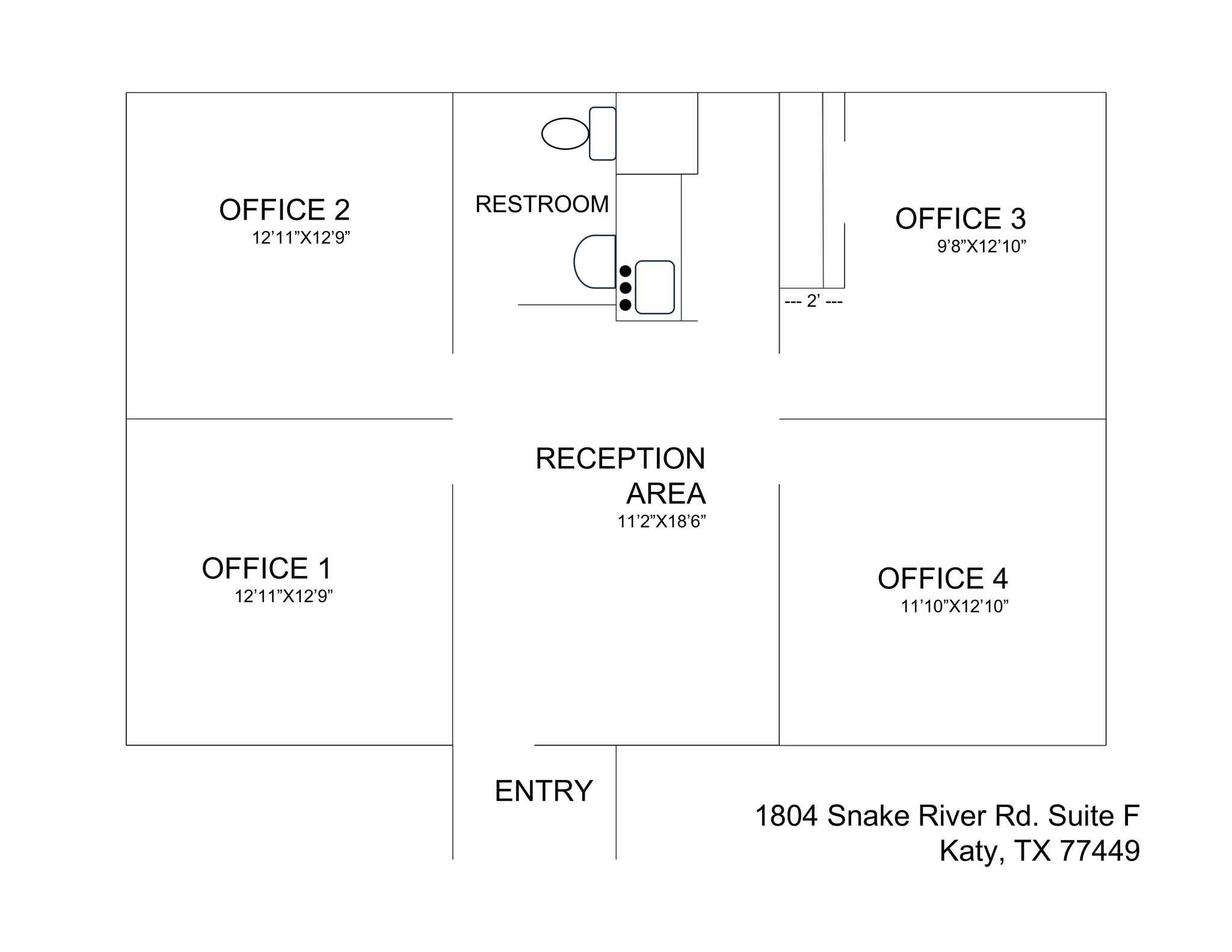 1804 Snake River Rd, Katy, TX à louer Plan de site– Image 1 sur 1