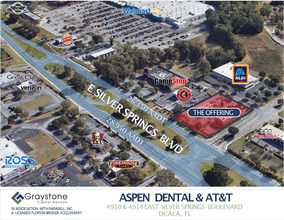 4910 E Silver Springs Blvd, Ocala, FL - VUE AÉRIENNE  vue de carte