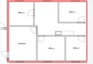 210-230 Collingwood Dr, Ann Arbor, MI à louer Plan d’étage type– Image 1 sur 2