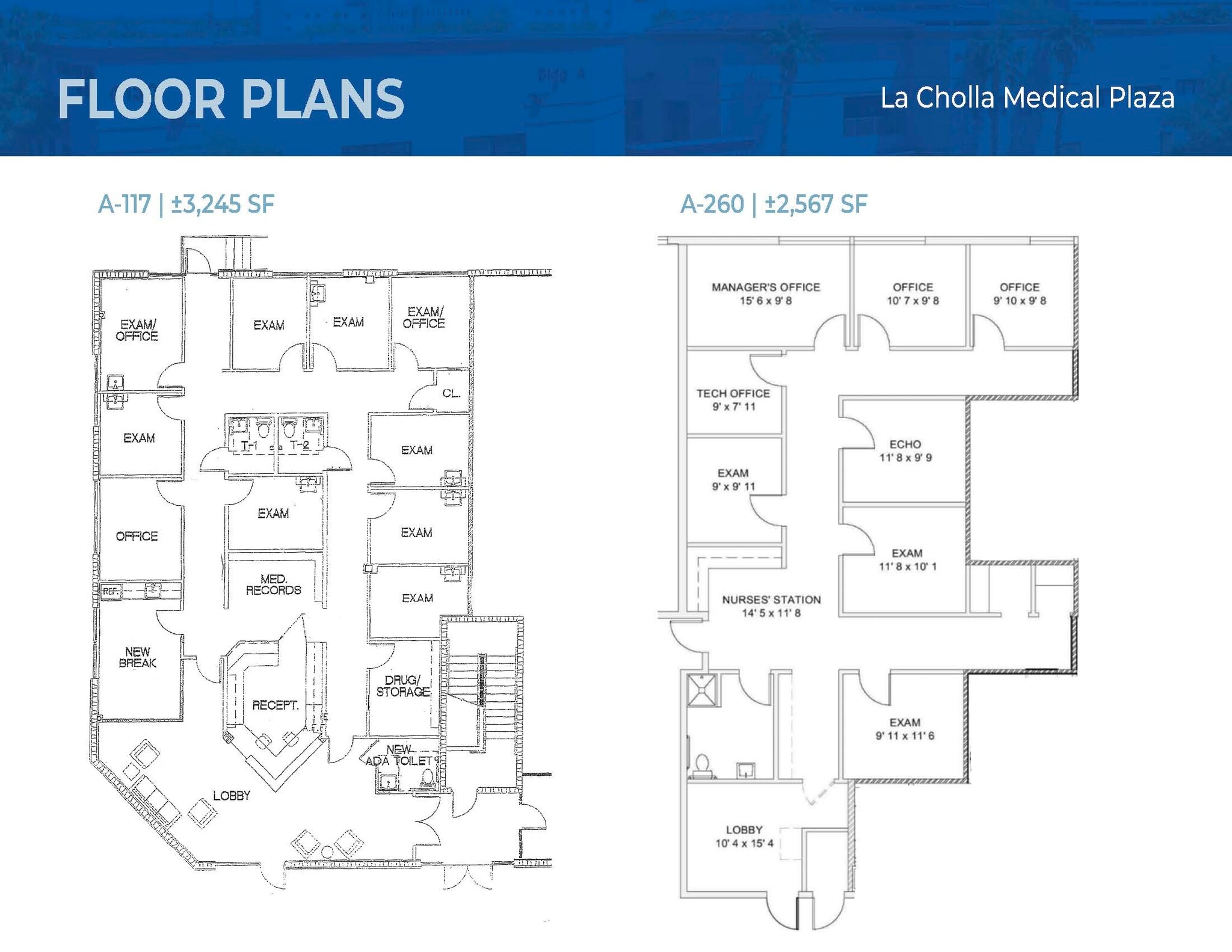 6130 N La Cholla Blvd, Tucson, AZ à louer Plan d’étage– Image 1 sur 1