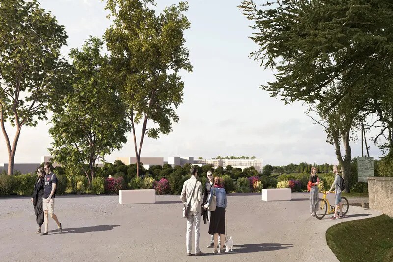 Bureau dans Montpellier à louer - Photo de l’immeuble – Image 3 sur 4