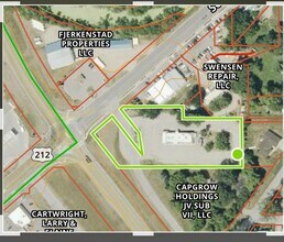 586 SW 1st St, Montevideo, MN - VUE AÉRIENNE vue de carte