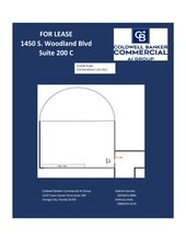 1450 S Woodland Blvd, Deland, FL à louer Plan de site– Image 1 sur 3