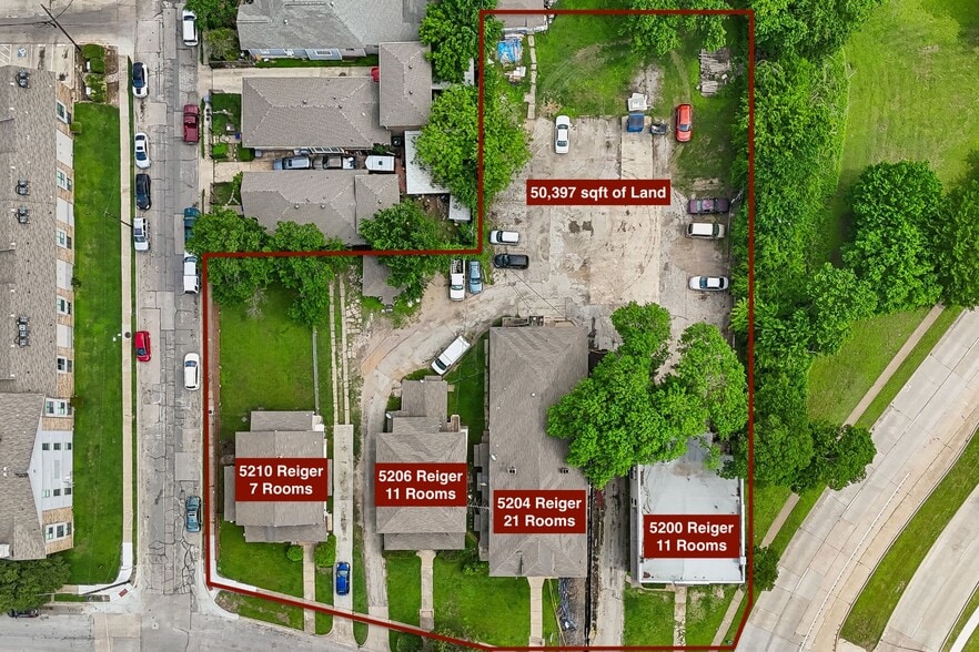 5204 Reiger Ave, Dallas, TX à vendre - Aérien – Image 2 sur 14