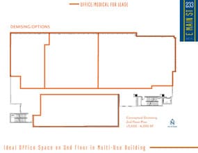 233 E Main St, Mesa, AZ à louer Plan d’étage– Image 2 sur 2