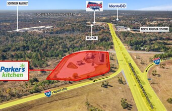 5747 Jefferson Davis Hwy, North Augusta, SC - Vue aérienne  vue de carte