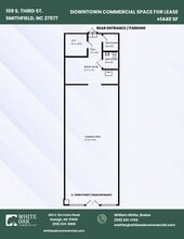 109 S 3rd St, Smithfield, NC à louer Plan d’étage– Image 1 sur 3