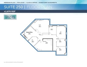 1415 L St, Sacramento, CA à louer Plan d’étage– Image 1 sur 1