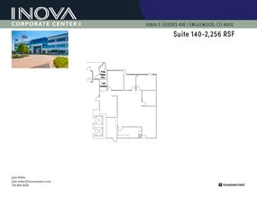 10700 E Geddes Ave, Englewood, CO à louer Plan d’étage– Image 1 sur 2