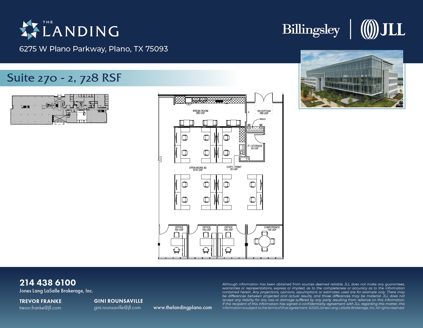 6275 W Plano Pky, Plano, TX à louer Plan d’étage– Image 1 sur 1