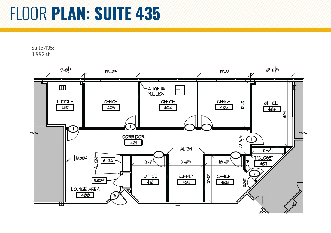 110 West Rd, Towson, MD à louer Plan d’étage– Image 1 sur 1