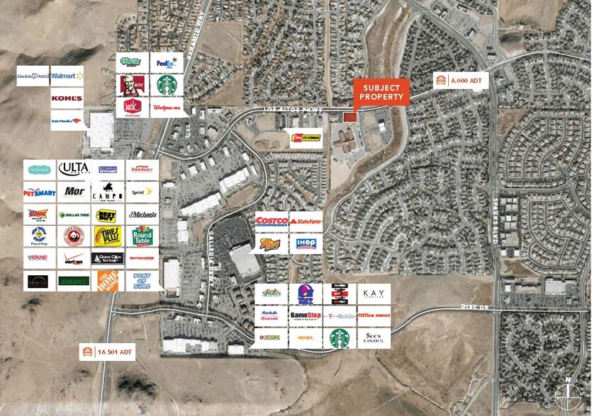 Los Altos Pky, Sparks, NV à vendre - Aérien – Image 3 sur 6