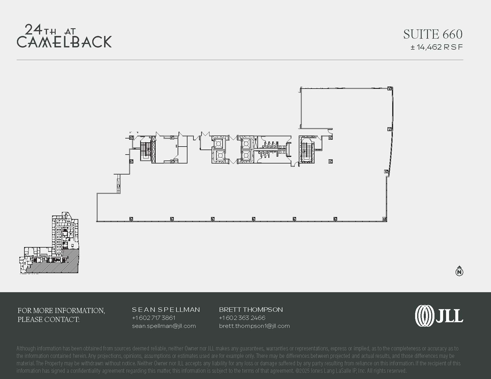 2375 E Camelback Rd, Phoenix, AZ à louer Plan d’étage– Image 1 sur 1