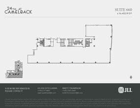 2375 E Camelback Rd, Phoenix, AZ à louer Plan d’étage– Image 1 sur 1