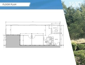 1410 Blue Oaks Blvd, Roseville, CA à louer Plan d’étage– Image 1 sur 1