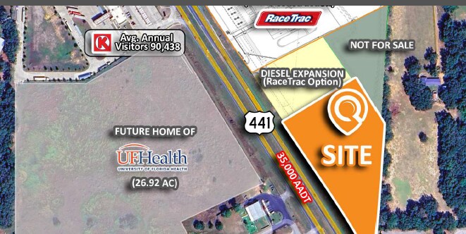 SEC US Highway 441 and SE Sunset Harbor Summer rd, Summerfield, FL à vendre Photo principale– Image 1 sur 3