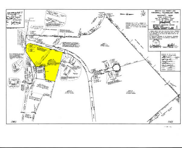 45 Research Dr, Haverhill, MA à vendre - Plan cadastral – Image 3 sur 3