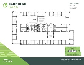 1080 Eldridge Pkwy, Houston, TX à louer Plan d’étage– Image 1 sur 1