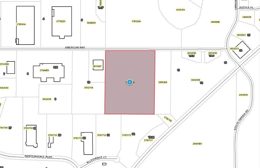 2550 American Way, Groveland, FL à louer - Plan cadastral – Image 2 sur 7