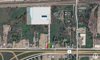 Plus de détails pour US-2 Frontage Road, Minot, ND - Terrain à louer