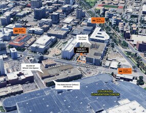 606 W Colfax Ave, Denver, CO - Vue aérienne  vue de carte - Image1