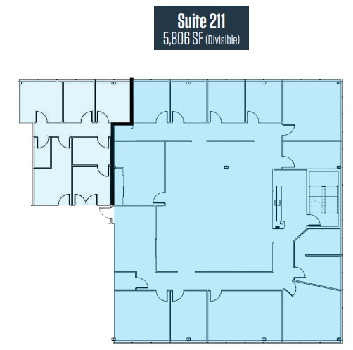 4200 Forbes Blvd, Lanham, MD à louer Plan d’étage– Image 1 sur 1