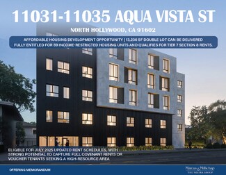 Plus de détails pour 11031 Aqua Vista St, Studio City, CA - Terrain à vendre