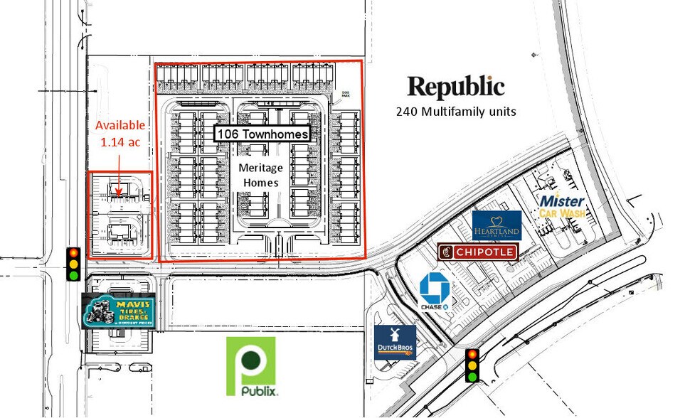 NWQ Suncoast Pkwy and Spring Hill Dr, Spring Hill, FL à louer - Photo de l’immeuble – Image 2 sur 4