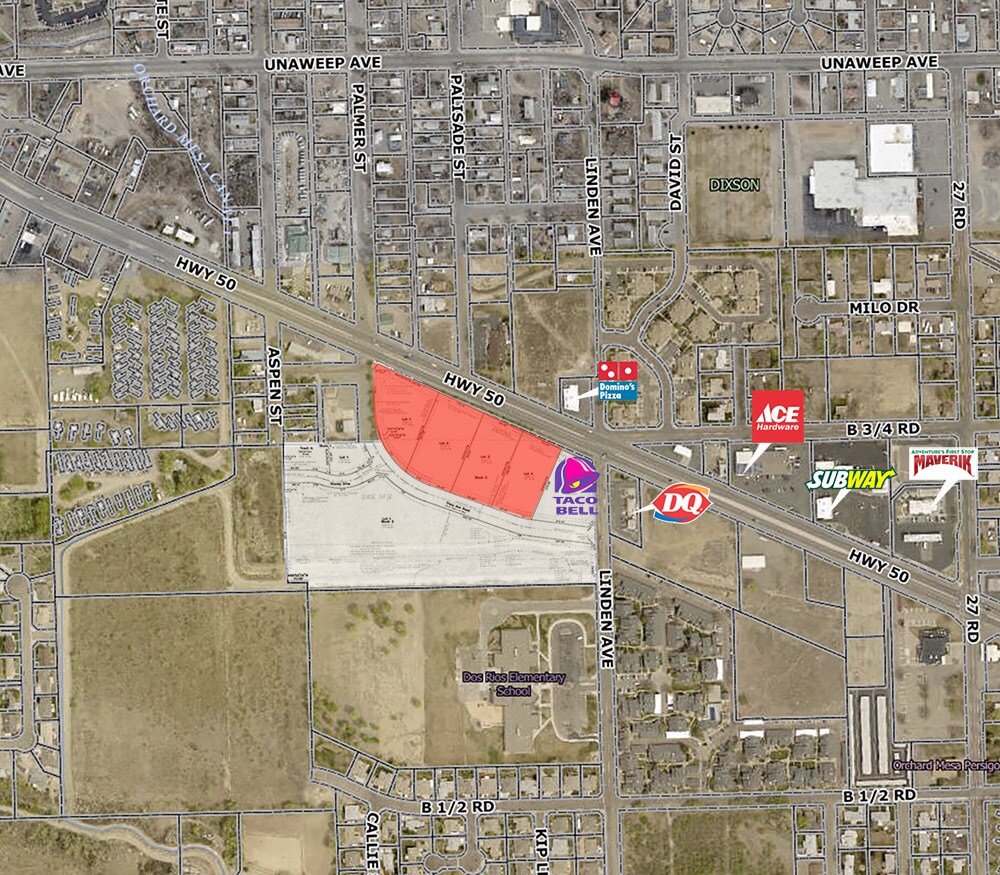 TBD Lot 4 Highway 50, Grand Junction, CO à vendre Aérien– Image 1 sur 4