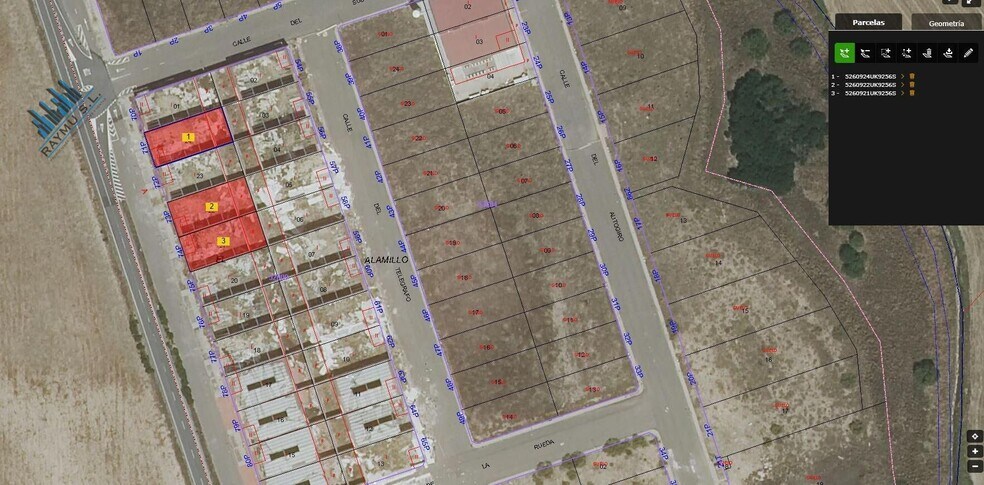 Calle de la Rueda portefeuille de 3 biens à vendre sur LoopNet.fr - Aérien – Image 3 sur 3