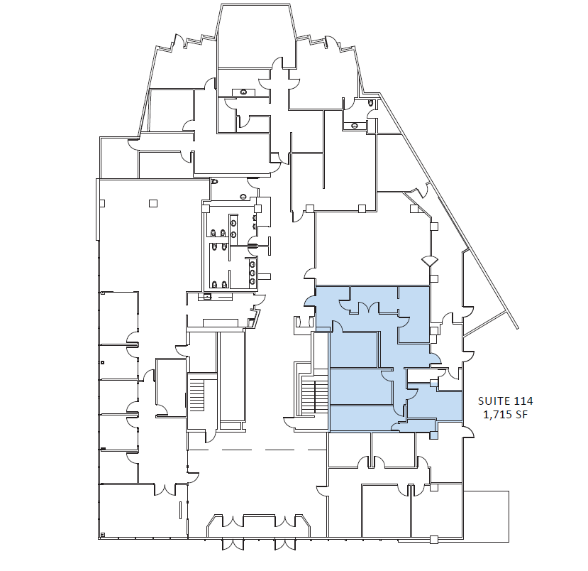 101 Summit Ave, Fort Worth, TX à louer Plan d’étage– Image 1 sur 1