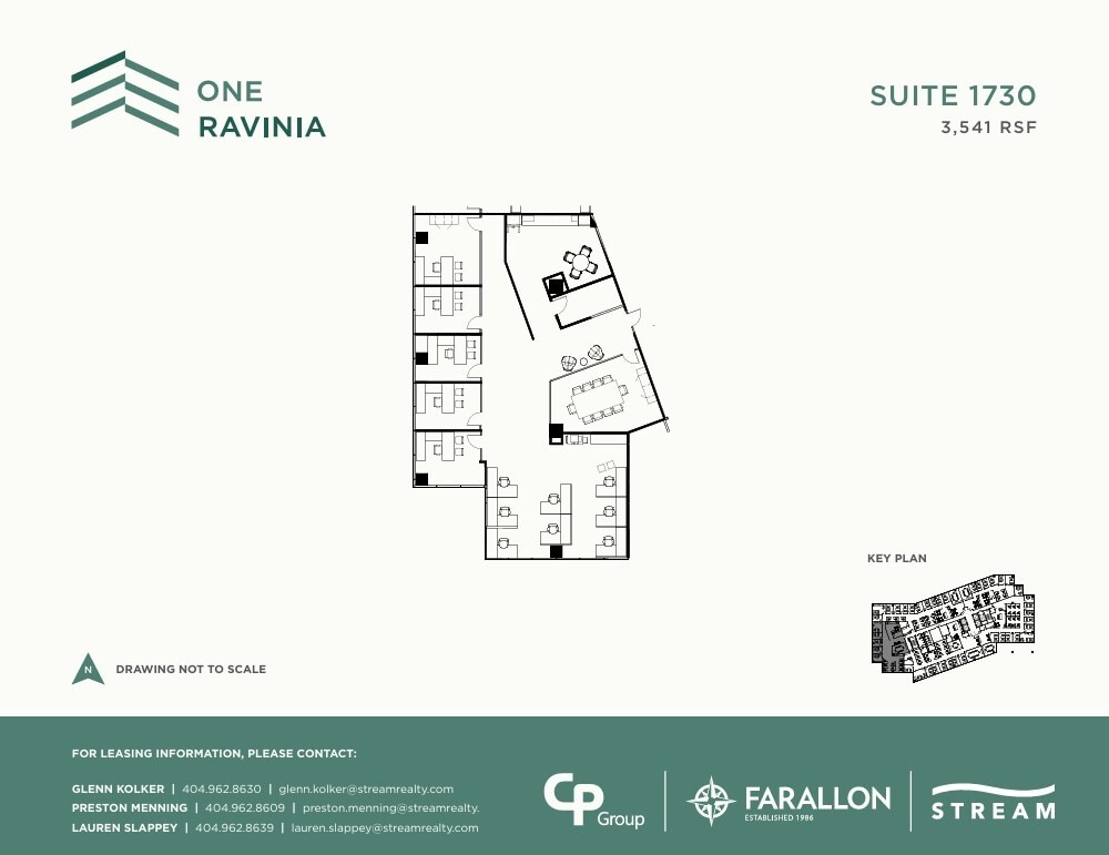 1 Ravinia Dr, Atlanta, GA à louer Plan d’étage– Image 1 sur 1