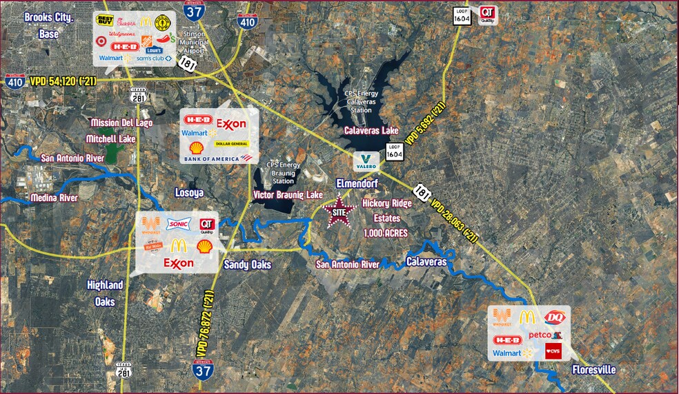 SE Loop 1604 & Schultz Rd, Elmendorf, TX à vendre - Photo de l’immeuble – Image 3 sur 4
