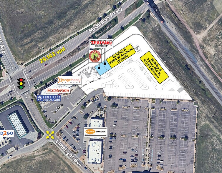SEC Meadows Pky & Limelight Ave, Castle Rock, CO à louer - Photo principale – Image 1 sur 2