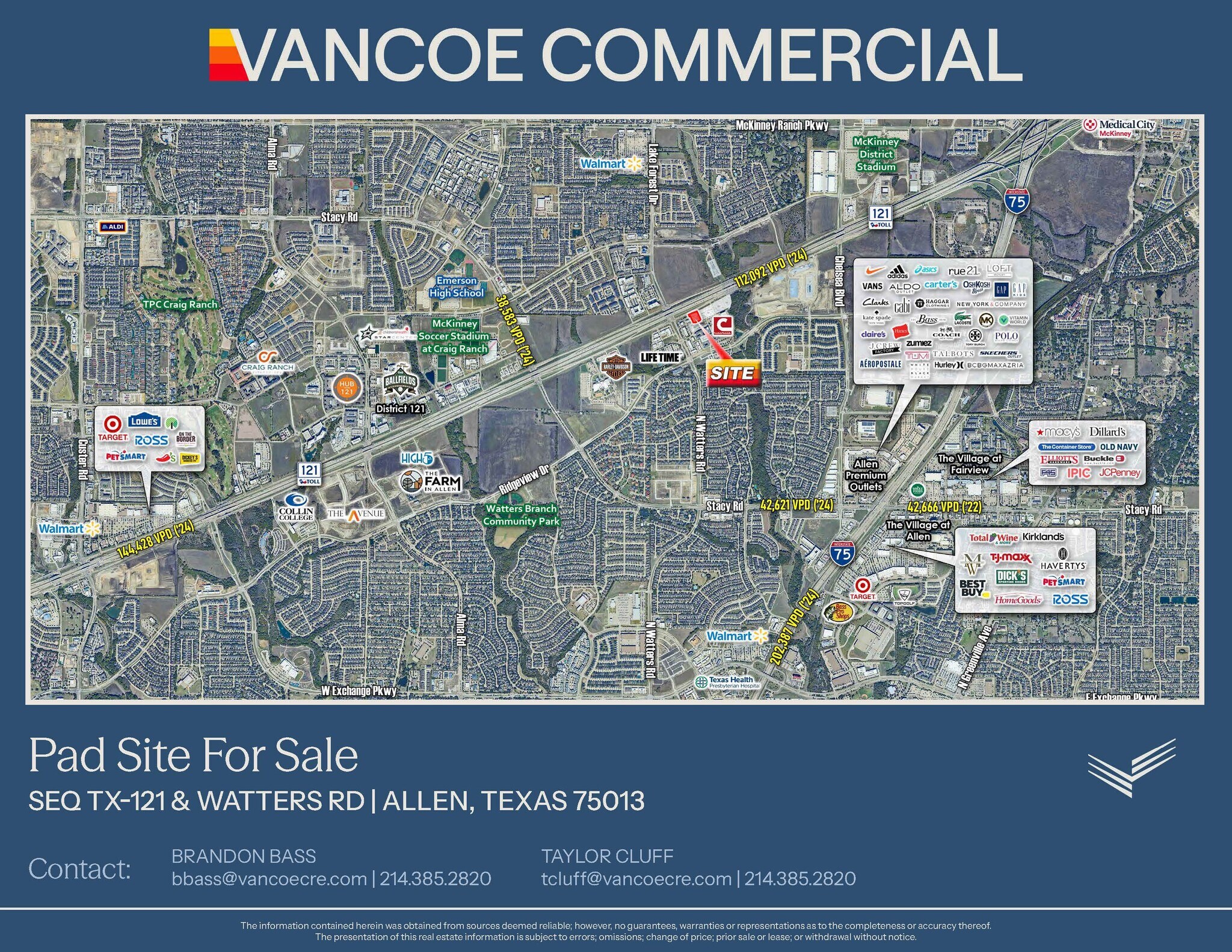 SEQ TX-121 & Watters Rd, Allen, TX à vendre Photo de l’immeuble– Image 1 sur 7