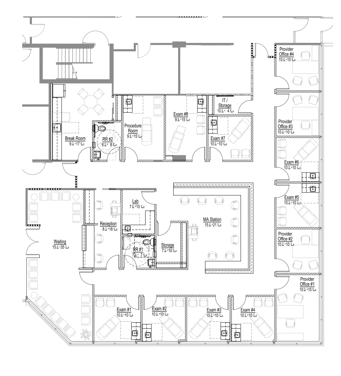 12596 W Bayaud Ave, Lakewood, CO à louer Plan d’étage– Image 1 sur 1