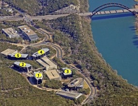 6300 Bridgepoint Pky, Austin, TX - VUE AÉRIENNE  vue de carte
