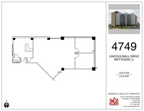 4749 Lincoln Mall Dr, Matteson, IL à louer Plan de site– Image 1 sur 6